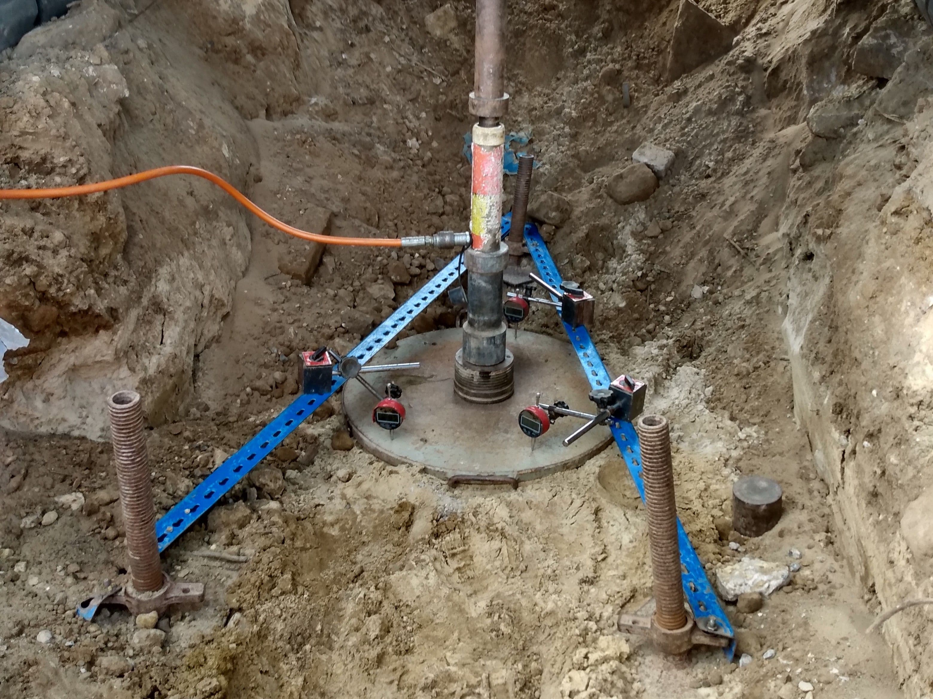 California Bearing Ratio and Plate Bearing Tests